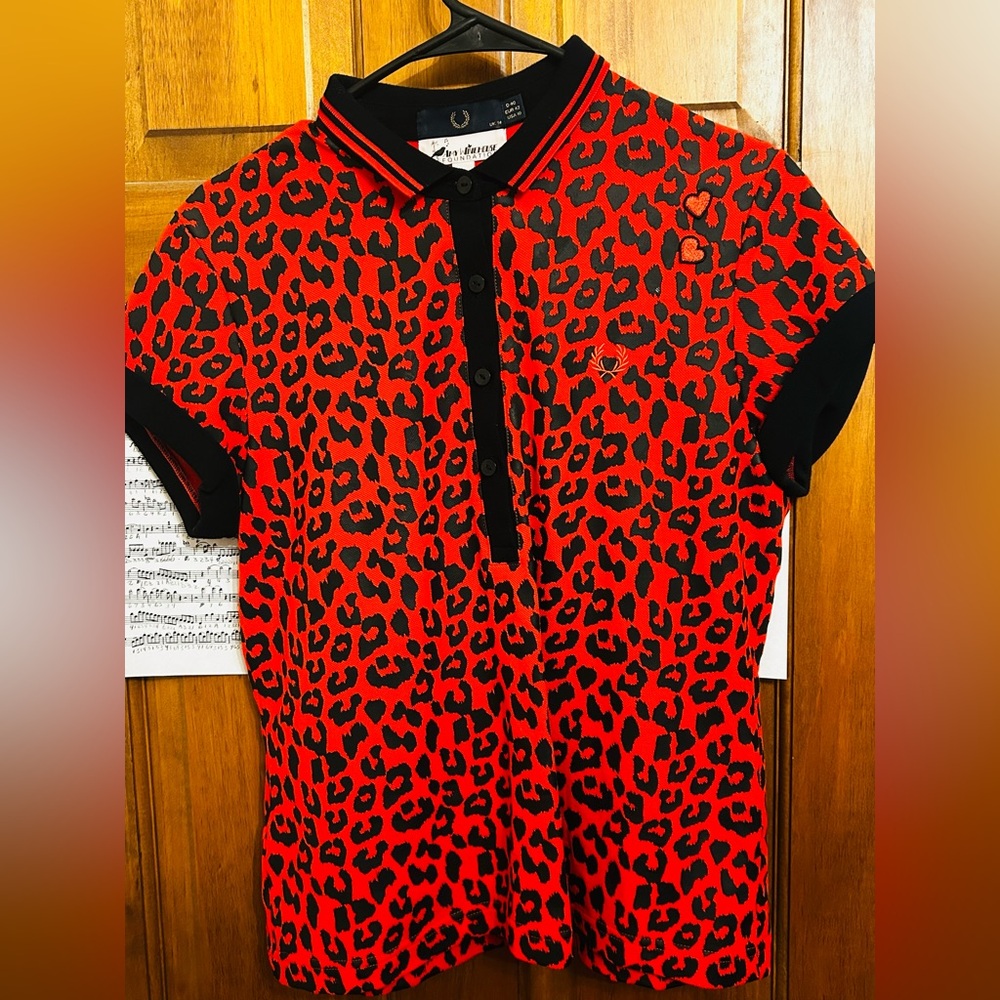 Fred Perry Amy Winehouse polo size US 10 UK 14